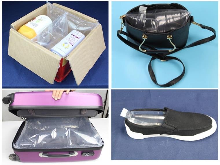 shoes bag carton stuffing air cushion bag