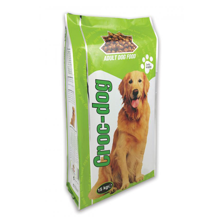 adult dog food bag quad seal bag