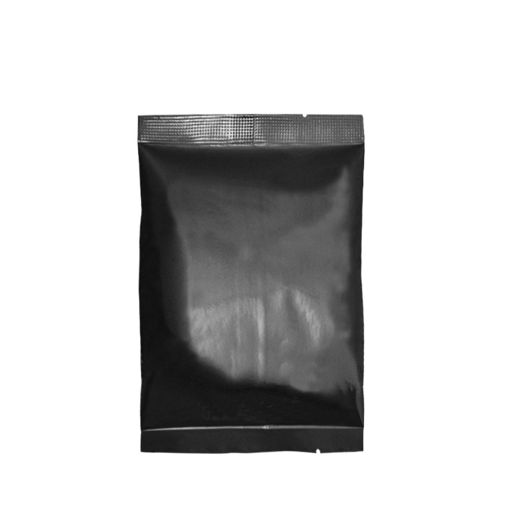 matt black flat pouch
